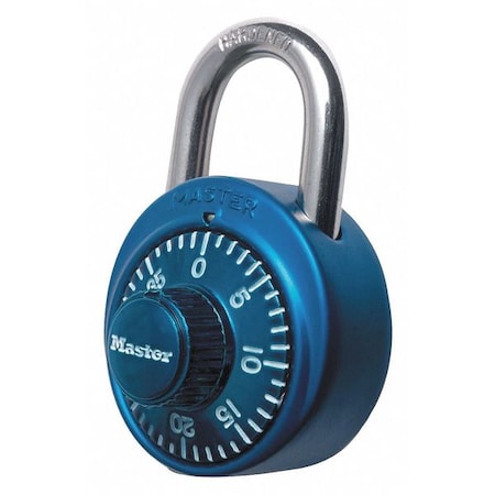 Master Lock Combination Padlock, Number of Dials 1 1528D
