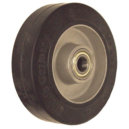 Zoro Select Caster Wheel, 3 15/16"dia, 220 lb, Black ALSI 100/15HK