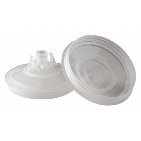 3M Pps Disposable Lid, Plastic, 200 Microns, PK25 16200