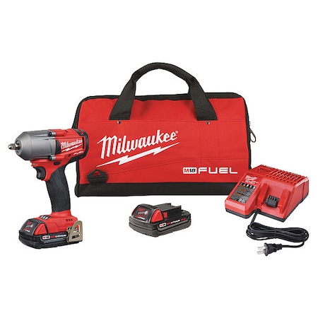 Milwaukee Tool M18 FUEL MTIW 3/8" Friction Ring - 2.0 Kit 2852-22CT