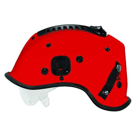Pacific Helmets Rescue Helmet, One Size Fits Most, Red 805-3479