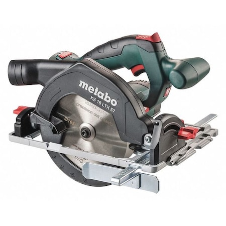 Metabo Cordless Circular Saw, 18.0V, 4600 rpm KS 18 LTX 57 bare