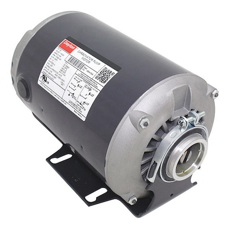 Dayton Motor, 3/4 HP, 1,725/1,425 rpm, 115/230V 484H34