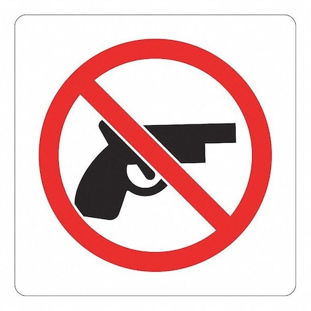 Lyle Security Sign, 9 in Height, 9 in Width, Reflective Sheeting, Square, English LCU1-0109-RD-PK2_9x9