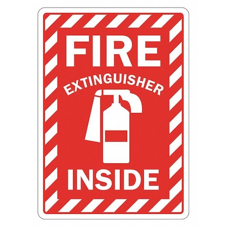 Lyle No Header, FIRE EXTINGUISHER INSIDE, 7 in W x 10 in H