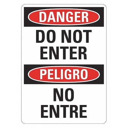 Lyle Facility Sign, 14 in H, 10 in W, Plastic, Vertical Rectangle, English, LCU4-0760-NP_10x14 LCU4-0760-NP_10x14