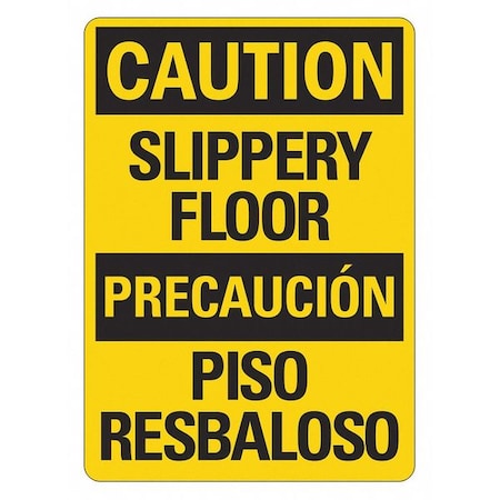 Lyle Facility Sign, 14 in H, 10 in W, Plastic, Vertical Rectangle, English, Spanish, LCU3-0500-NP_10x14 LCU3-0500-NP_10x14