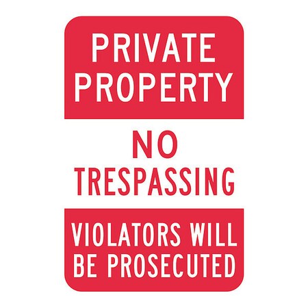 Lyle Facility Sign, 18 in Height, 12 in Width, Aluminum, Vertical Rectangle, English T1-3167-NA_12x18