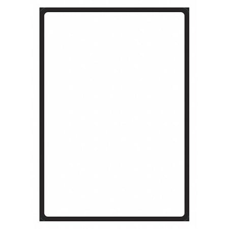 Lyle Plastic Blank Sign, 10 in x 7 in, Horizontal Rectangle, Plastic, 10 PK, LCU1-2003-NP-PK10_7x10 LCU1-2003-NP-PK10_7x10