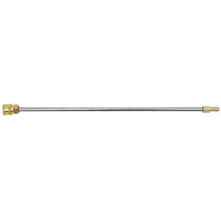 Flowzone Wand, Quick-Connect, Stainless Steel, L-18" FZRAAS