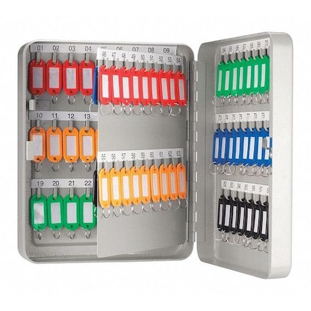 Barska Key Box, Gray, Steel, Hook Style, Matte CB13234