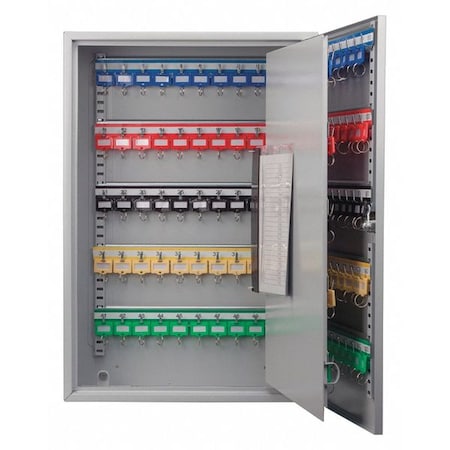 Barska Key Box, Gray, Steel, Hook Style, Matte CB13236