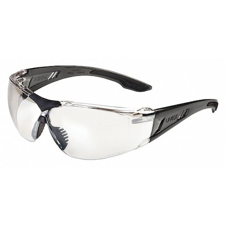Uvex SVP400, Safety Glasses, Anti-Scratch, Indoor/Outdoor Lens, Gray Frame, Frameless SVP404