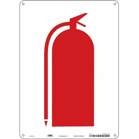 Condor Safety Sign, 10" Wx14" H, 0.032" Thick 485J21