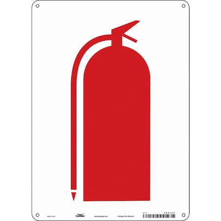 Condor Safety Sign, 10" Wx14" H, 0.055" Thick 485J25