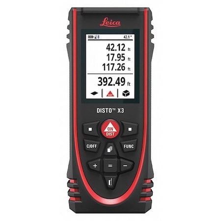 Leica Disto Laser Distance Meter, Color LCD Disto X3