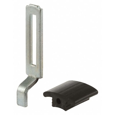 Prime-Line Strike and Guides, 5/16"Lx1/16"W, Steel, PR A 166