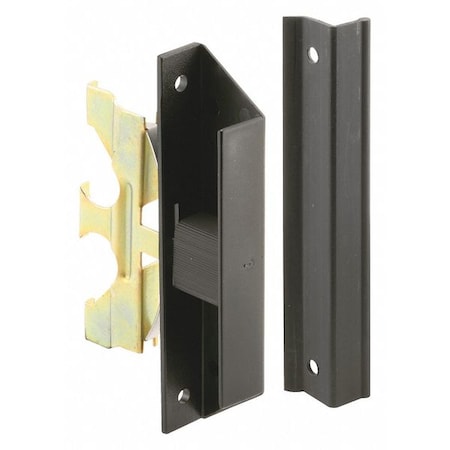 Prime-Line Black, Screen Door Latch and Pull, fits Bay Mills Sliding Screen Doors (Single Pack) A 220