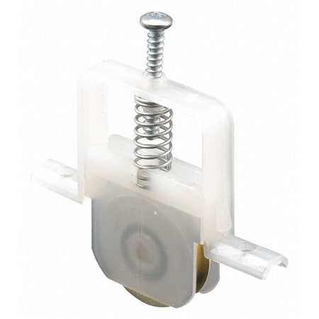 Prime-Line Roller Assembly, 1 in. Outside Diameter, Concave Edge, Steel Ball Bear (2 Pack) B 695