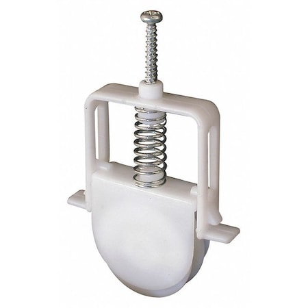 Prime-Line 1 in. Steel Screen Door Tension Spring Nylon Roller with Angle Stop for Columbia Doors (2 Pack) B 575