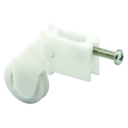 Prime-Line 1 in. Polyethylene Ball Bearing Roller, Sliding Screen Door Rocker Style Spring (2 Pack) B 645