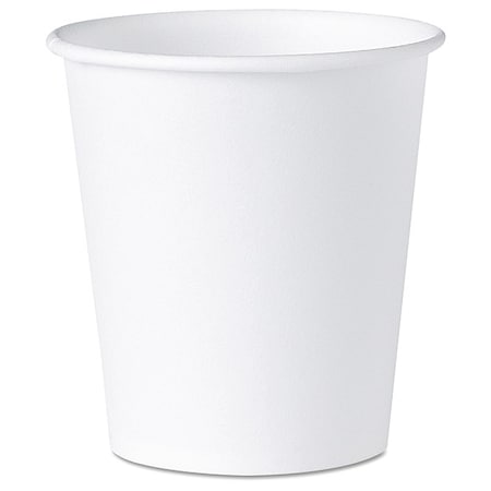 Solo Paper Water Cups, 3 oz, White, PK100 44-2050