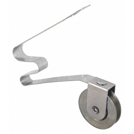 Prime-Line 1 in. Stainless Steel, M Style Tension Spring Roller (2 Pack) B 746