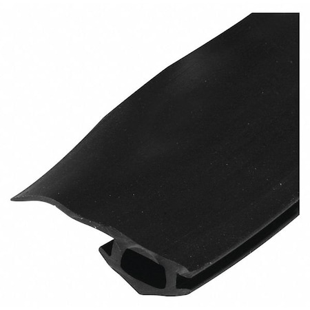 Prime-Line Bug Seal, 1-3/8" L x 5-1/4" W, Black B 771