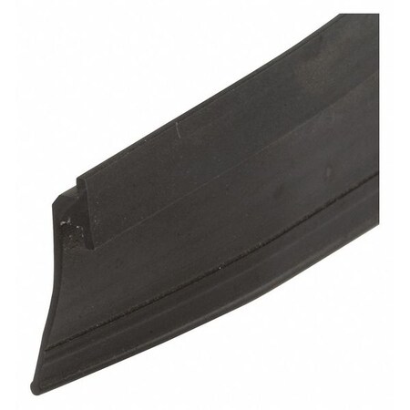 Prime-Line Bug Seal, 1-1/2" L x 4" W, Black B 795