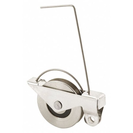 Prime-Line Arcadia 1-1/4 in. Stainless Steel Body Screen Door Steel Roller (2 Pack) B 796