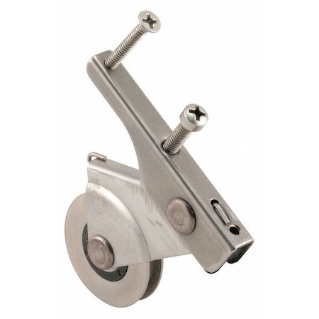 Prime-Line 1 in., Stainless Steel, Screen Door Roller Assembly, Bay Mills (2 Pack) B 814