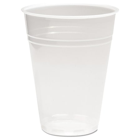 Zoro Select Translucent Plastic Cold Cups, 9 oz, PK2500 V01956