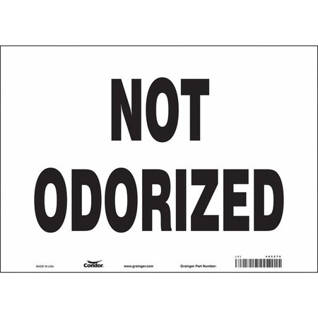 Condor Safety Sign, 10 in Height, 14 in Width, Vinyl, Horizontal Rectangle, English, 485Z76 485Z76