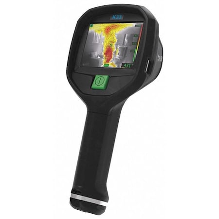 Flir Infrared Camera, No Laser Sighting Fixed 0.95, -4 Degrees  to 1202 Degrees F FLIR K33