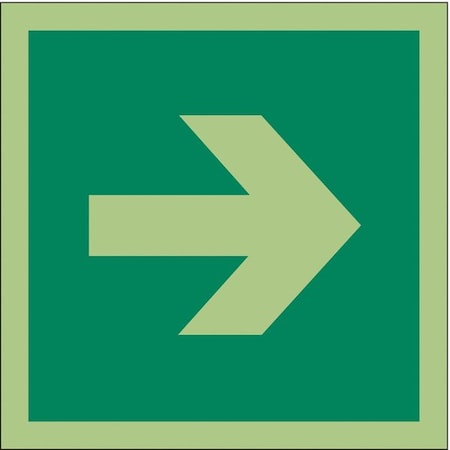 Condor (ARROW SYMBOL), 6 in W x 6 in H, Square, Vinyl, 486F50 486F50