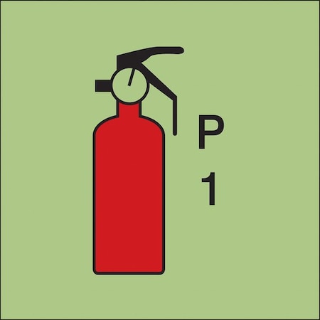 Condor IMO (International Maritime Organization) Safety Sign, 6 in Height, 6 in Width, Vinyl, Square 486G47