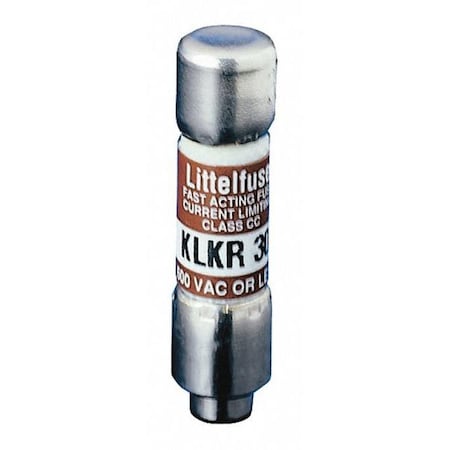 Littelfuse CC Class, Fast-Acting, 30A, 600V AC, Non-Indicating KLKR030