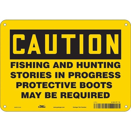 Condor Caution, FISHING AND HUNTING STORIES IN PROGRESS., 10 in W x 7 in H, Aluminum, 486P76 486P76