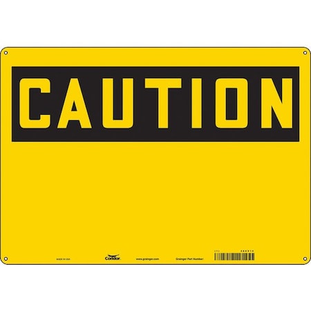 Condor Safety Sign, 20" W, 14" H, 0.032" Thickness 486V10