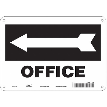 Condor OFFICE, 10 in W x 7 in H, Vertical Rectangle, Polyethylene, 486Y20 486Y20