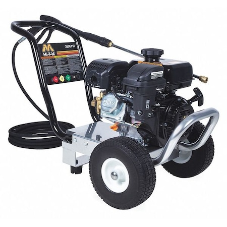 Mi-T-M Medium Duty 3000 psi 2.4 gpm Cold Water Gas Pressure Washer GC-3000-0MMB