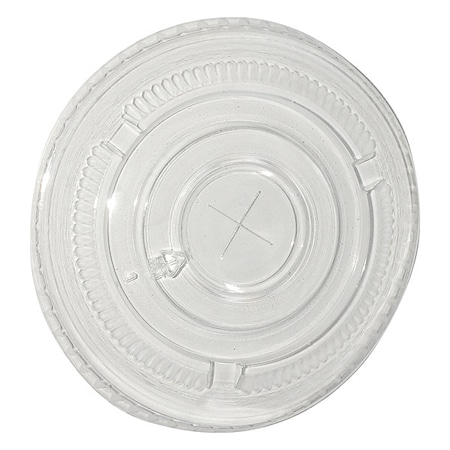 Zoro Select Flat Straw Slot Lid Fits 32oz., PK500 EPETFL32