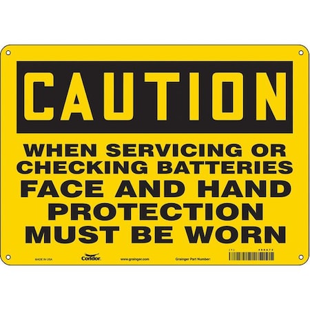 Condor Chemical Sign, 14"W, 10"H, 0.055" Thickness 486A72