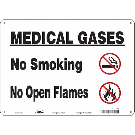 Condor Chemical Sign, 10" H, 14 in W, Polyethylene, Horizontal Rectangle, English, 486A22 486A22