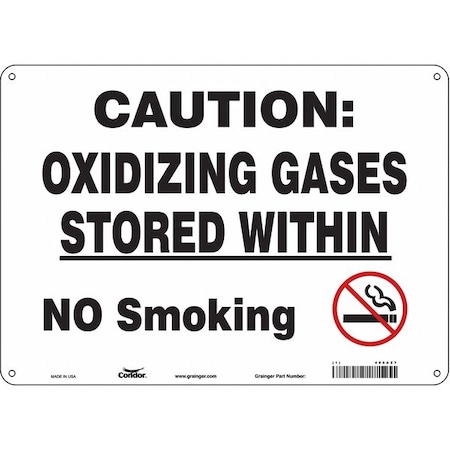 Condor Chemical Sign, 10" H, 14 in W, Horizontal Rectangle, English, 486A27 486A27