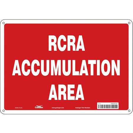 Condor Chemical Sign, 10 in H, 14 in W, Polyethylene, Horizontal Rectangle, English, 486A48 486A48