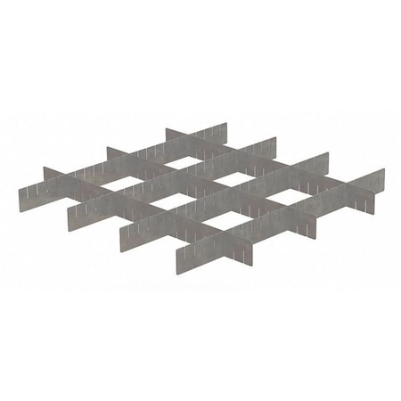 Swivel Drawer Divider with Steel, 2 1/2 in H x 23 3/4 in W PRDDGG2727