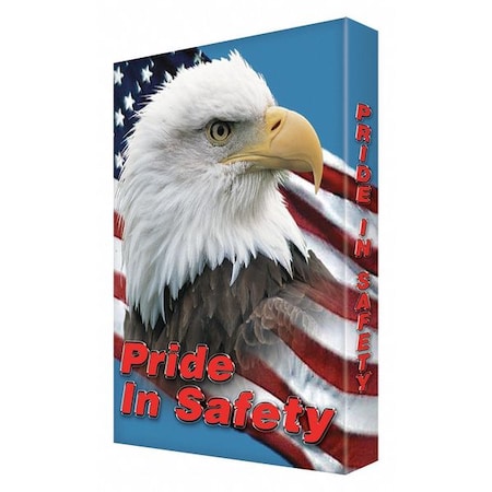 Condor Safety Sign, 24 in H, 18 in W, Aluminum, Rectangle, English, 487D74 487D74