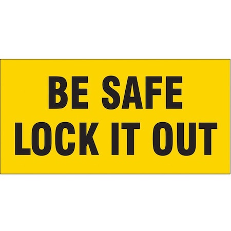 Condor Safety Label, 4-1/2" W, 4-1/2" H, PK2, 487D03 487D03