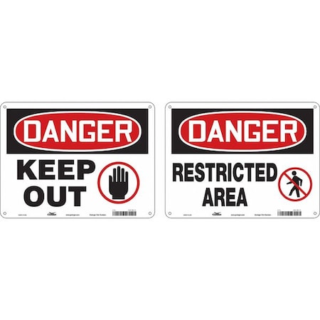 Condor Quick Sign Fold-Ups Insert, 24" W, 18" H, 487D11 487D11